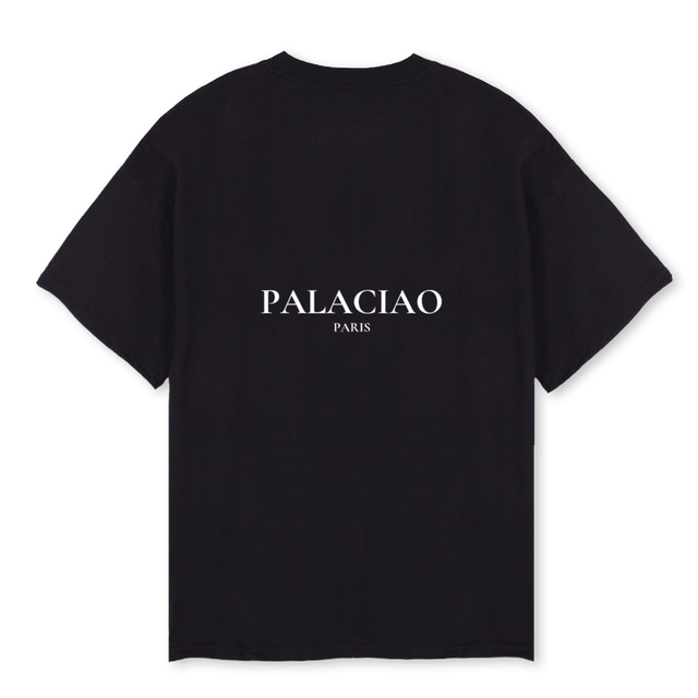 PALAOVERSIZEDOS BLAN Black Oversized Tee.