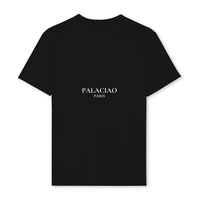 PALACIAODOS BLANC_2 Black Regular Tee.