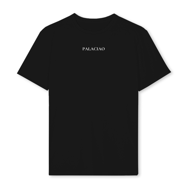 PALACIAO HAUT BLANC Black Regular Tee.