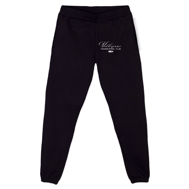 PANTALONCLUB Black Relaxed Sweatpants.