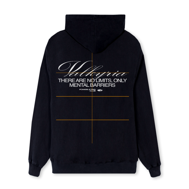 SUDADERACLUB Black Regular Hoodie.