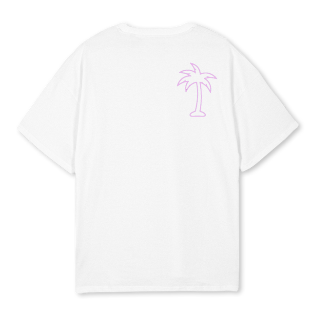 JAY White Oversized Tee.