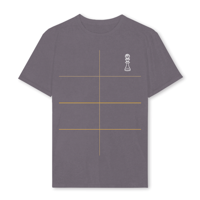 HHPGMTGREYCHESS Pigment Grey Regular Tee.
