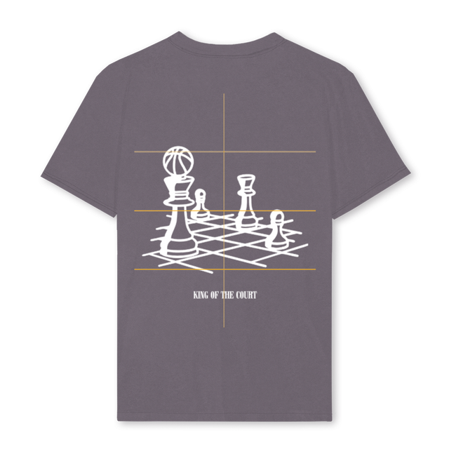 HHPGMTGREYCHESS Pigment Grey Regular Tee.