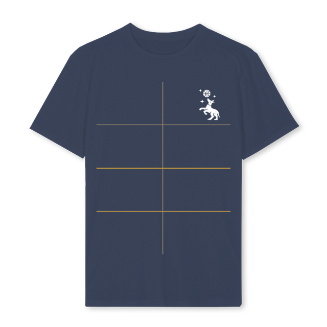 HHDOGNAVYTEE Navy Blue Regular Tee.