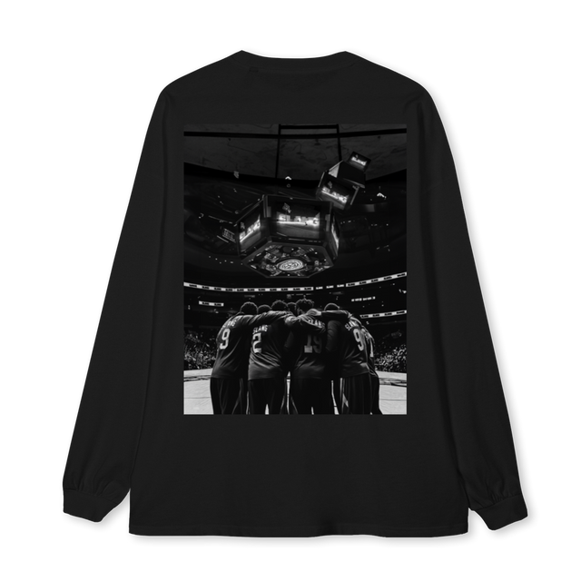 SLANG LSHUDDLEXL Black Oversized LS Tee.