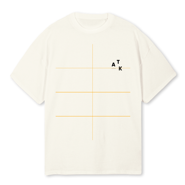 TMENVINTAGECREAM Cream Oversized Tee.