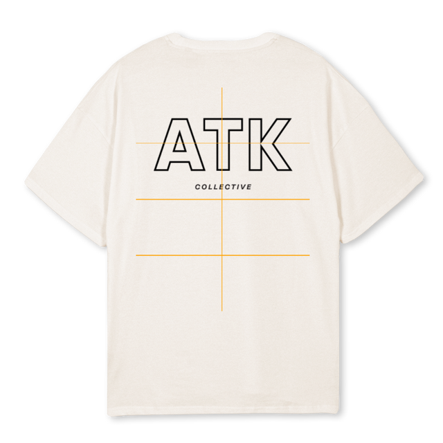 TMENVINTAGEWHITE Vintage White Oversized Tee.