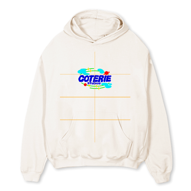 CSWE Vintage White Oversized Hoodie.