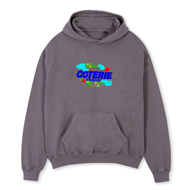 CSH Pigment Grey Oversized Hoodie.