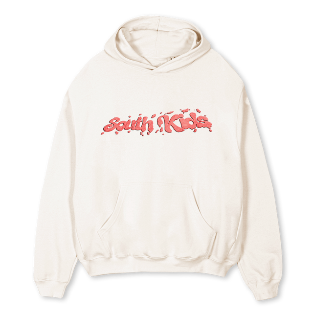 SKCOOKIESHOODIEBRG Vintage White Oversized Hoodie.