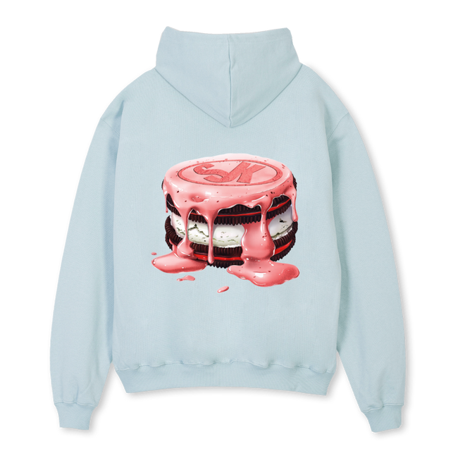SKCOOKIESHOODIEBRG Cold Blue Oversized Hoodie.