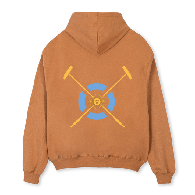 SUN Camel Oversized Hoodie.
