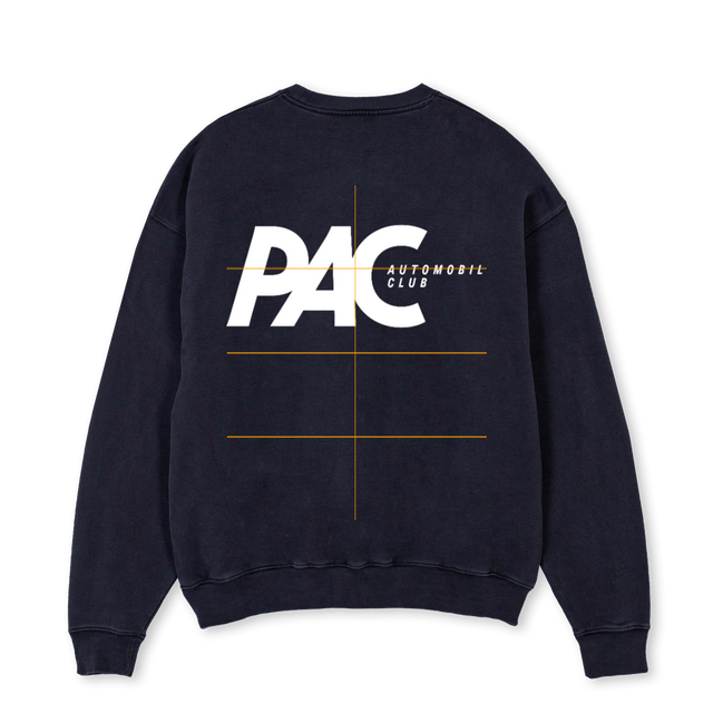 OGEDITION Vintage Black Oversized Crewneck Sweater.