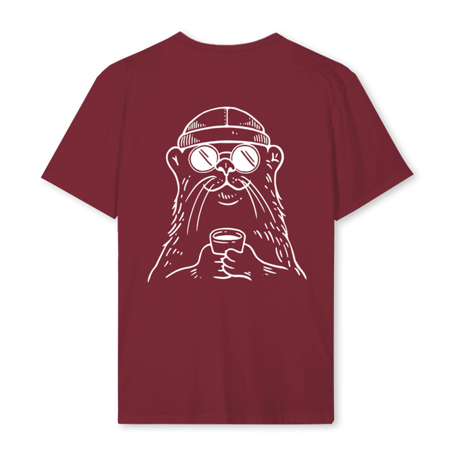 FEGGR Burgundy Regular Tee.