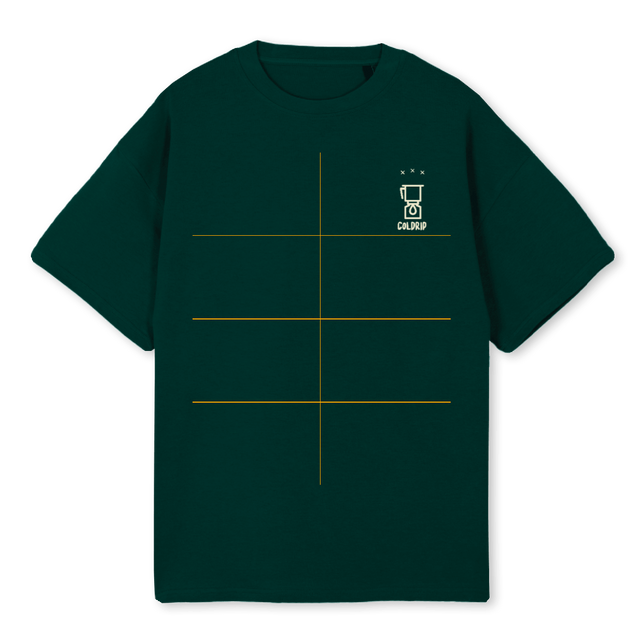 COLDRIP PM Wild Green Oversized Tee.