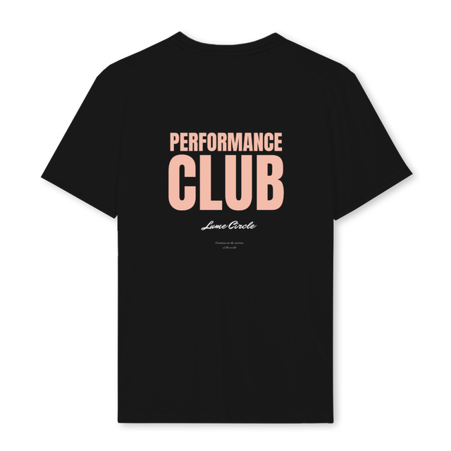 SHIRTLUMECIRCLE Black Regular Tee.