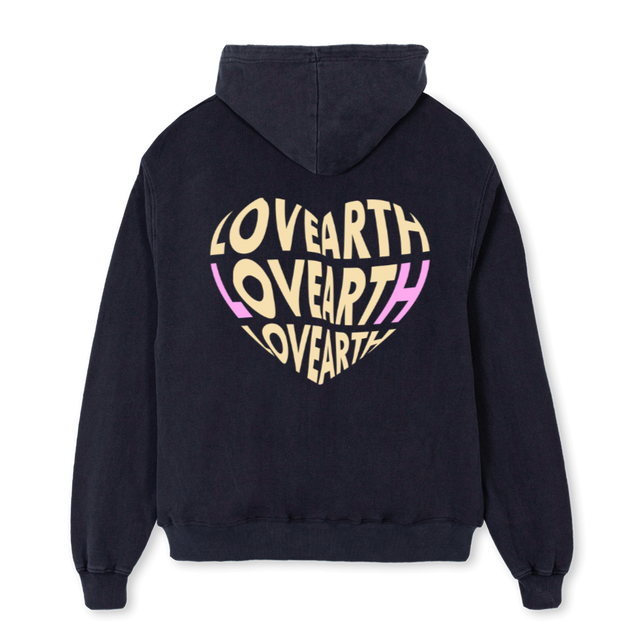 HOODIEFOTG Vintage Black Oversized Hoodie.