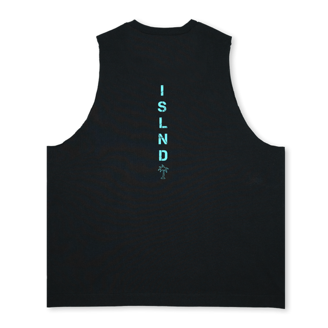 ELECTRIC VEST Deep Black Oversized Vest.