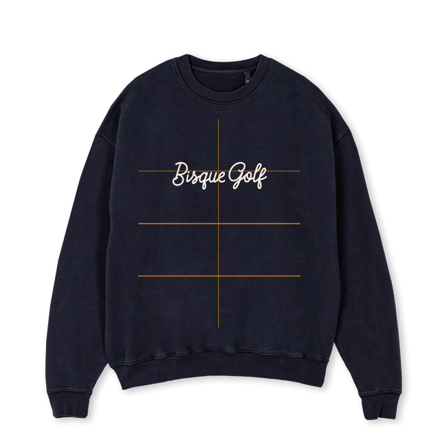 MARC Vintage Black Oversized Crewneck Sweater.