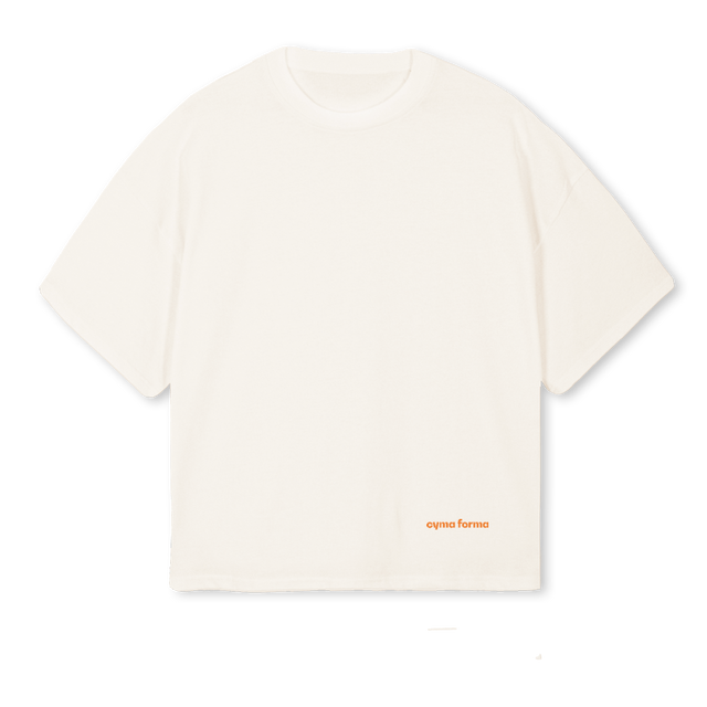VWXXL BAS Vintage White Oversized Boxy Tee.