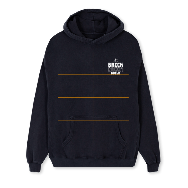 TRYOUT_1 Vintage Black Regular Hoodie.