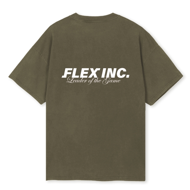 LOTGBASIC_OST Vintage Olive Oversized Tee.