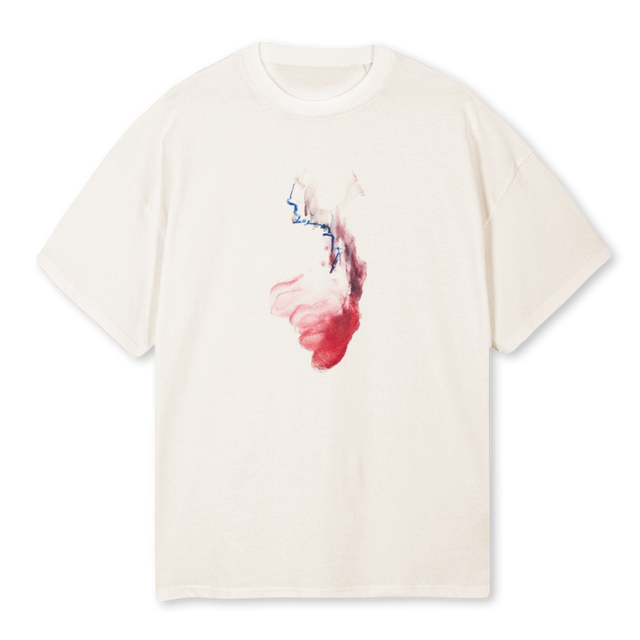 PRIMITIVE NEEDS Vintage White Oversized Tee.