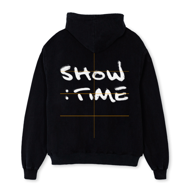 BIG HOODIE LOGO / BLK