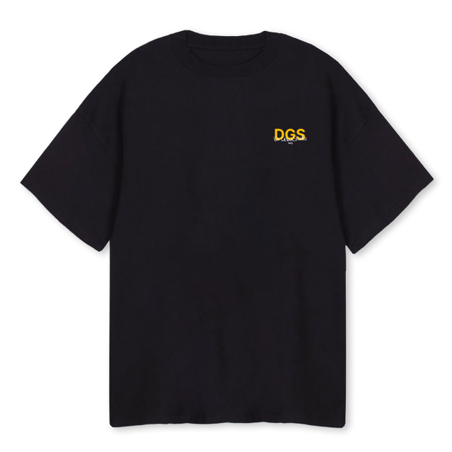BRITT DGS CELEB  Black Oversized Tee.