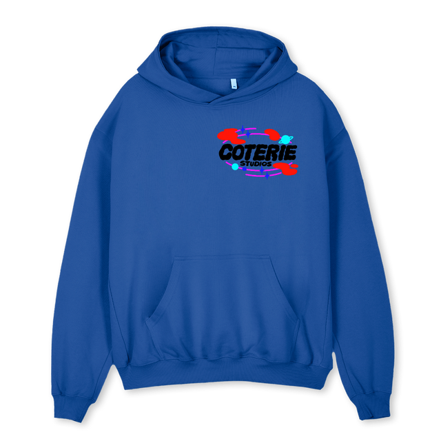 CB Cobalt Blue Oversized Hoodie.
