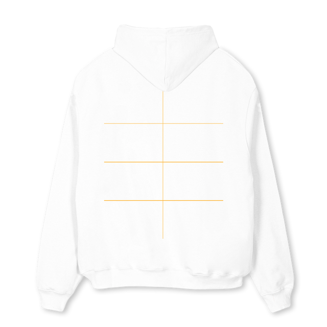 SKIHOODIE White Oversized Hoodie.