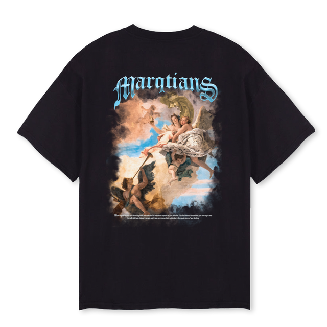 MQTS Black Oversized Tee.
