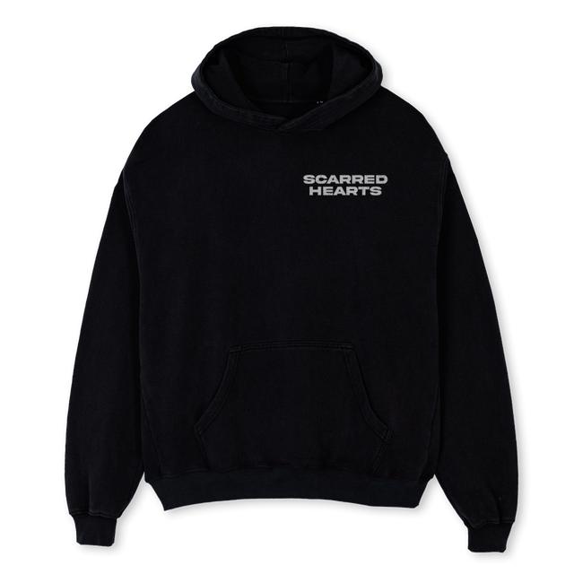 GPTFBLK Black Oversized Hoodie.