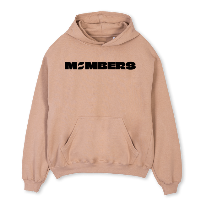 MEMBRS Croissant Oversized Hoodie.