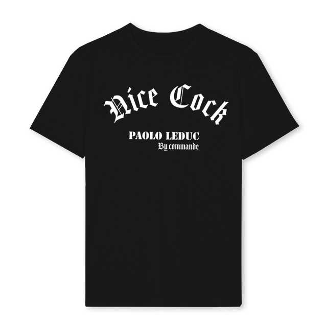 NICECPCK Black Regular Tee.