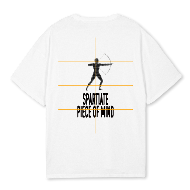 WHITESER White Oversized Tee.