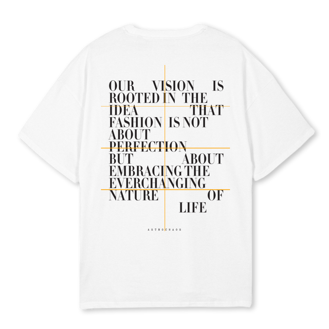 ACTWO White Oversized Tee.