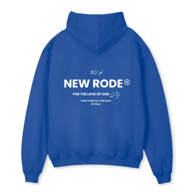 ORIGINALROYALBLUE Cobalt Blue Oversized Hoodie.