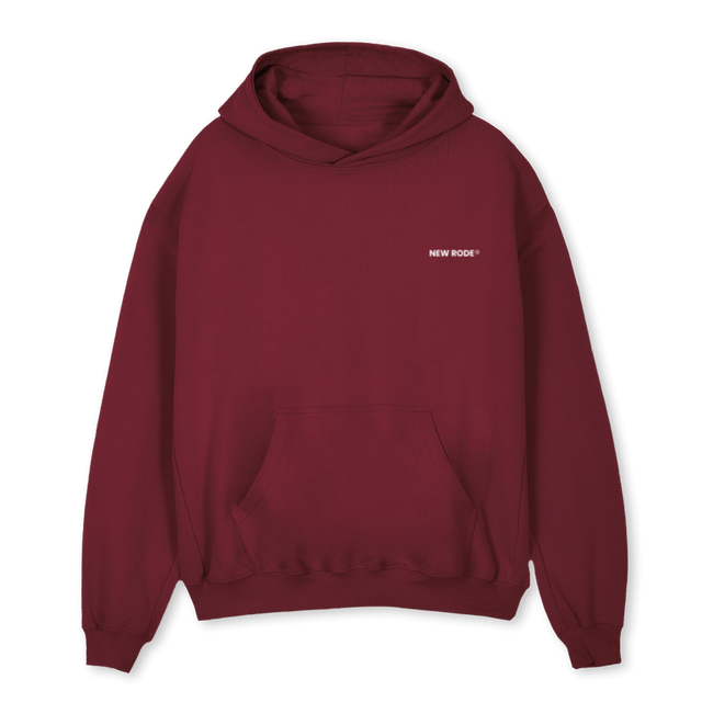 ORIGINALBURGUNDY Burgundy Oversized Hoodie.