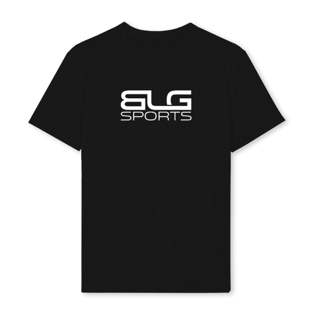 BLG REGULAR  Black Regular Tee.
