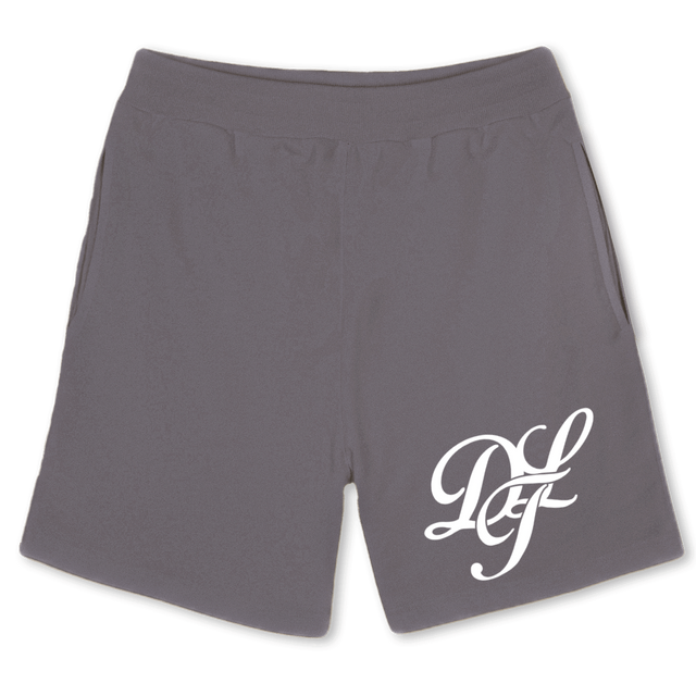 SHORTSDLT Pigment Grey Relaxed Sweatshorts.