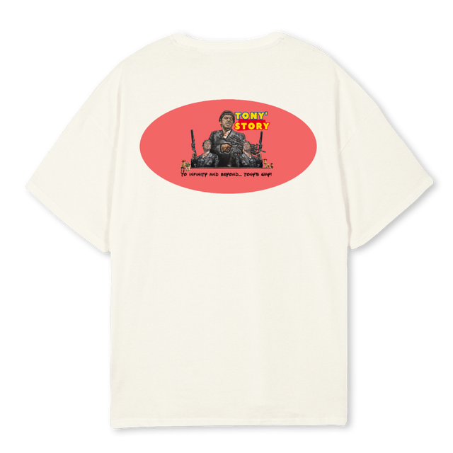 TSTORYCREAM Cream Oversized Tee.