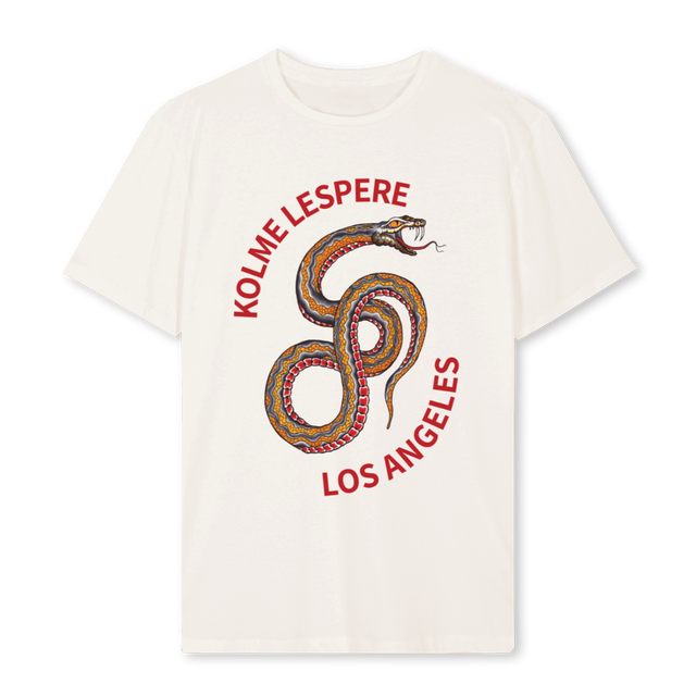 LASNAKEVW Vintage White Regular Tee.