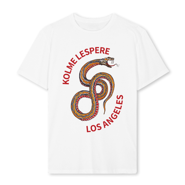 LASNAKEW White Regular Tee.