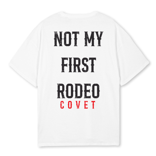 RODEOO White Oversized Tee.