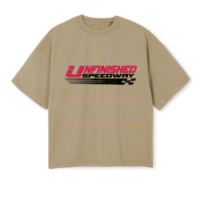 SPEEDWAY DUNE Vintage Dune Oversized Boxy Tee.