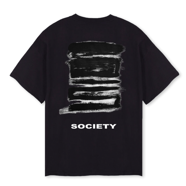 BLKOUT Black Oversized Tee.