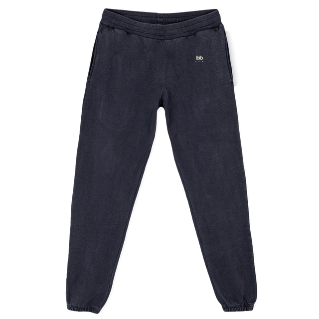 BBVINTAGEBLKWEATPANT Vintage Black Relaxed Sweatpants.