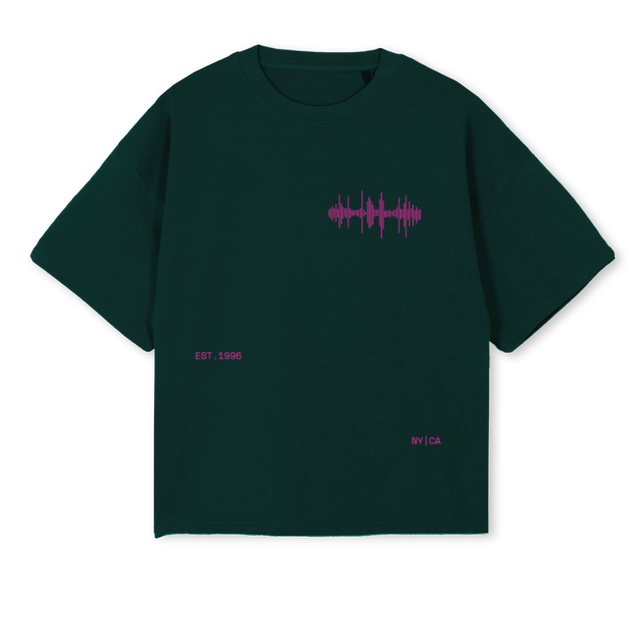GP Wild Green Oversized Boxy Tee.